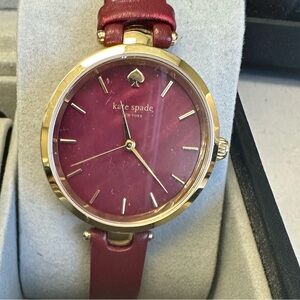 Kate Spade watch w/leather band